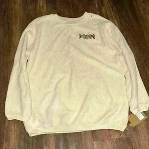 MV Sport Leopard Print Mom Corded Sweatshirt BNWT medium